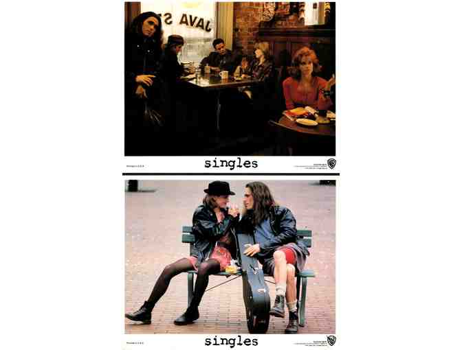 SINGLES, 1992, mini lobby cards, Bridget Fonda, Matt Dillon