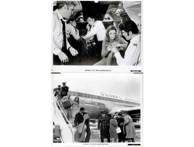 SKYJACKED, 1972, production stills, Charlton Heston, Yvette Mimieux