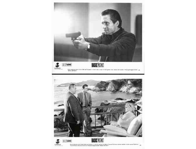 BASIC INSTINCT, 1992, movie stills, Michael Douglas, Sharon Stone