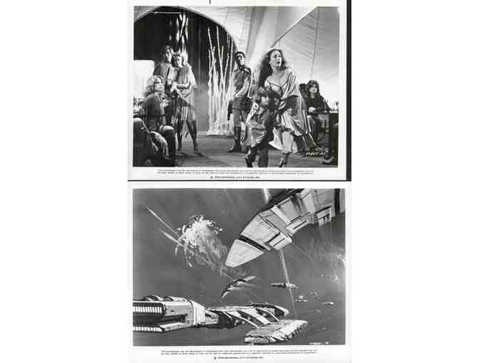 BATTLESTAR GALACTICA, 1978, movie stills, Lorne Greene, Richard Hatch