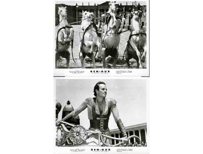 BEN-HUR, 1960, movie stills, Charlton Heston, Haya Harareet
