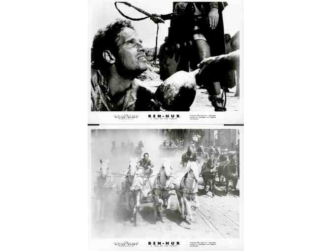 BEN-HUR, 1960, movie stills, Charlton Heston, Haya Harareet