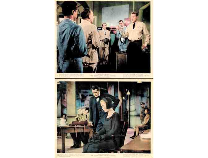COURT-MARTIAL OF BILLY MITCHELL, 1956, mini lobby cards, Gary Cooper