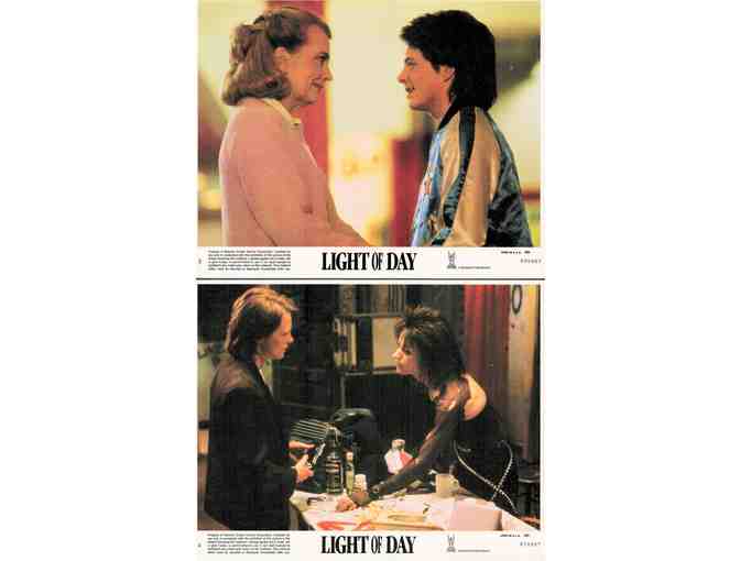 LIGHT OF DAY, 1987, mini lobby cards, Michael J. Fox, Gena Rowlands