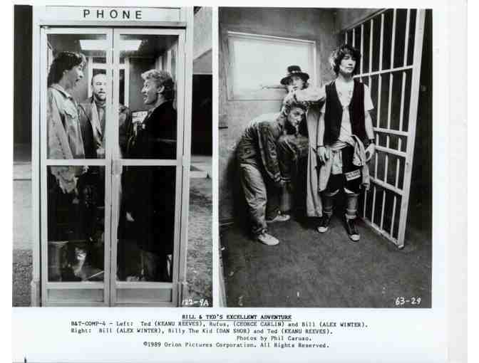 BILL AND TEDS EXCELLENT ADVENTURE, 1989, movie stills, Keanu Reeves, Alex Winter