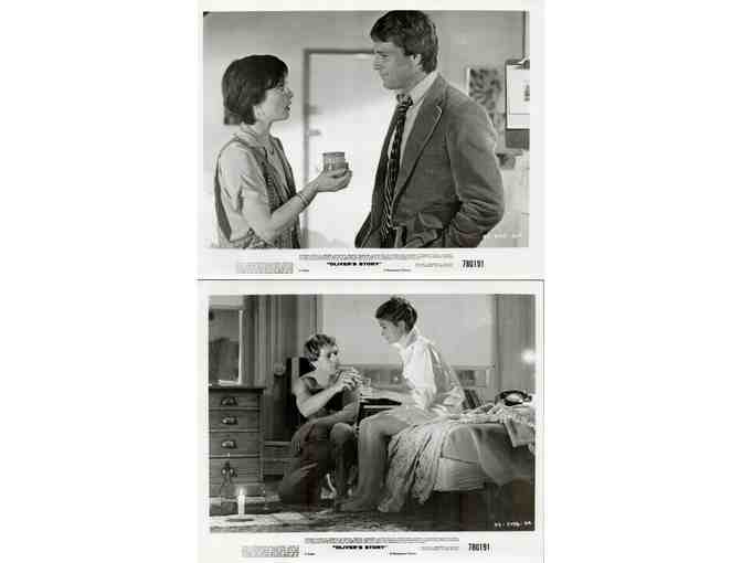 OLIVERS STORY, 1978, cards and stills, Ryan ONeal, Candice Bergen