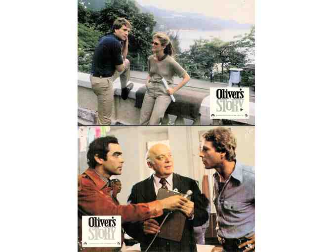 OLIVERS STORY, 1978, lobby cards, Ryan ONeal, Candice Bergen