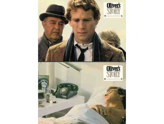 OLIVERS STORY, 1978, lobby cards, Ryan ONeal, Candice Bergen