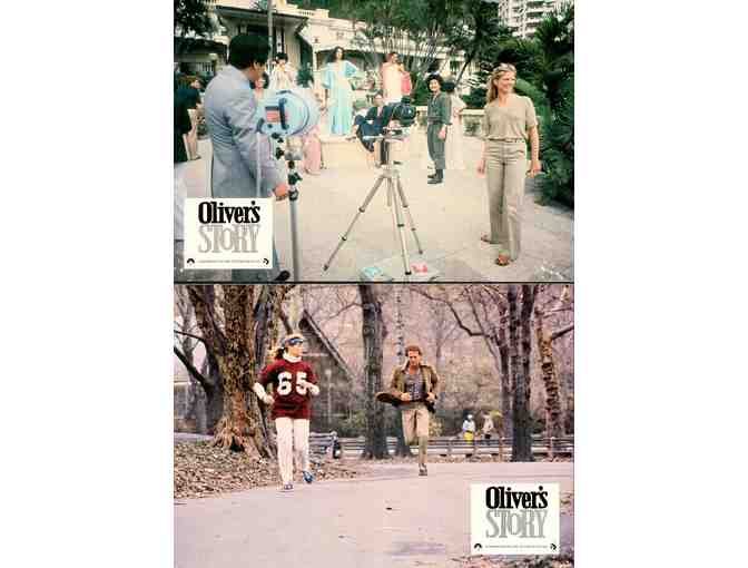 OLIVERS STORY, 1978, lobby cards, Ryan ONeal, Candice Bergen