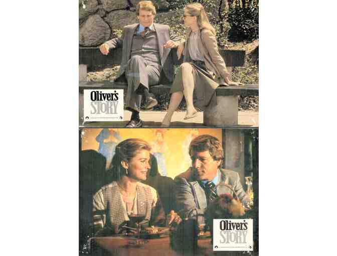 OLIVERS STORY, 1978, lobby cards, Ryan ONeal, Candice Bergen