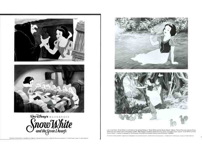 SNOW WHITE AND THE SEVEN DWARFS, 1937, movie stills, collectors lot, Walt Disney