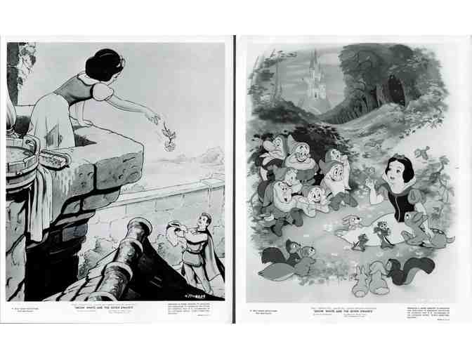 SNOW WHITE AND THE SEVEN DWARFS, 1937, movie stills, collectors lot, Walt Disney