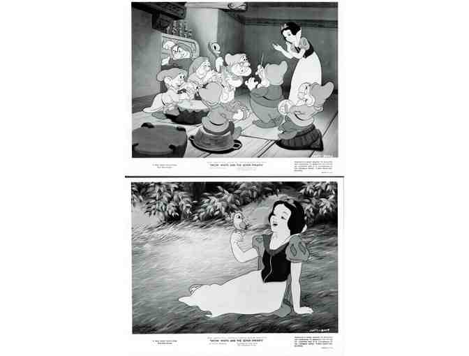 SNOW WHITE AND THE SEVEN DWARFS, 1937, movie stills, collectors lot, Walt Disney
