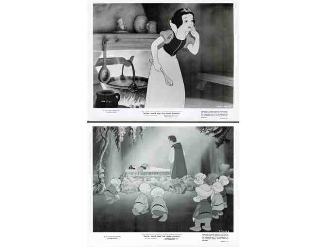 SNOW WHITE AND THE SEVEN DWARFS, 1937, movie stills, collectors lot, Walt Disney