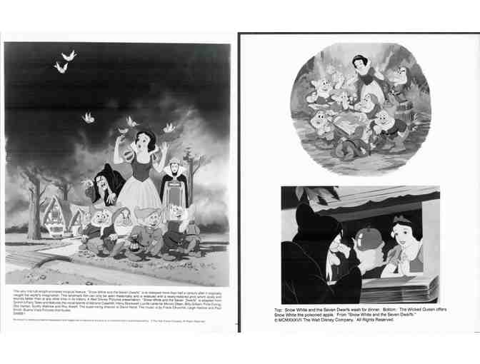 SNOW WHITE AND THE SEVEN DWARFS, 1937, movie stills, collectors lot, Walt Disney