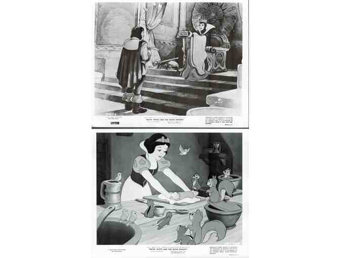 SNOW WHITE AND THE SEVEN DWARFS, 1937, movie stills, collectors lot, Walt Disney
