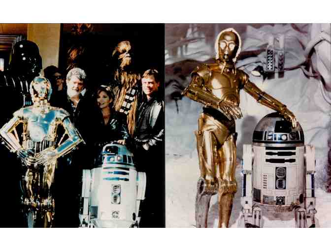 STAR WARS SAGA, 1977-1983, color photographs, Harrison Ford, Carrie Fisher