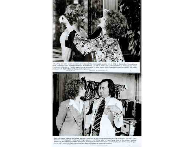 STAR IS BORN, 1977, movie stills, Kris Kristofferson, Barbra Streisand