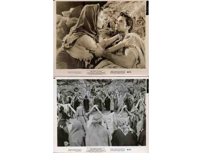 STORY OF RUTH, 1960, movie stills, collectors lot, Stuart Whitman, Viveca Lindfors