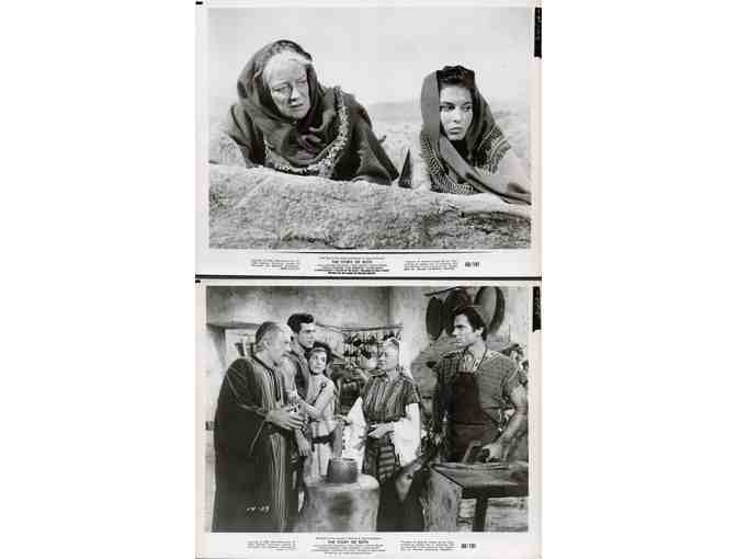 STORY OF RUTH, 1960, movie stills, collectors lot, Stuart Whitman, Viveca Lindfors