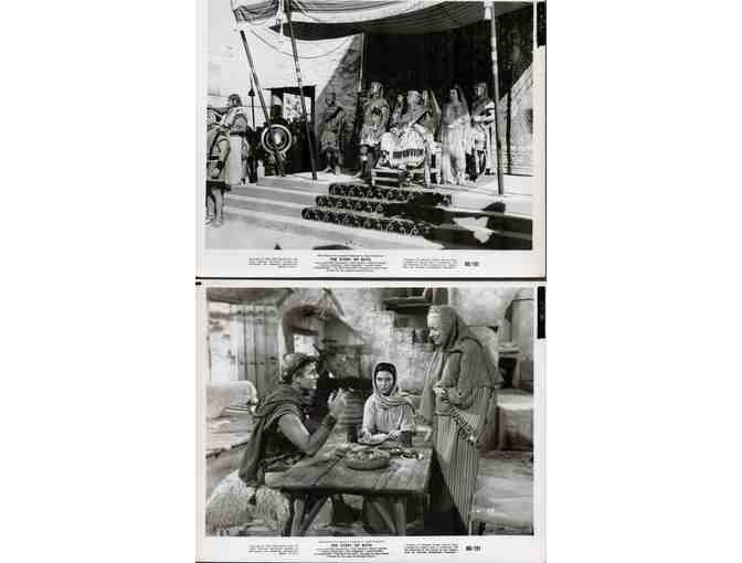 STORY OF RUTH, 1960, movie stills, collectors lot, Stuart Whitman, Viveca Lindfors