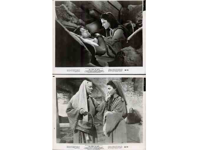 STORY OF RUTH, 1960, movie stills, collectors lot, Stuart Whitman, Viveca Lindfors