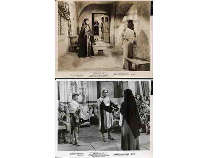 STORY OF RUTH, 1960, movie stills, collectors lot, Stuart Whitman, Viveca Lindfors