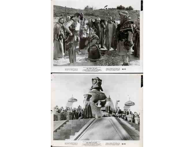 STORY OF RUTH, 1960, movie stills, collectors lot, Stuart Whitman, Viveca Lindfors