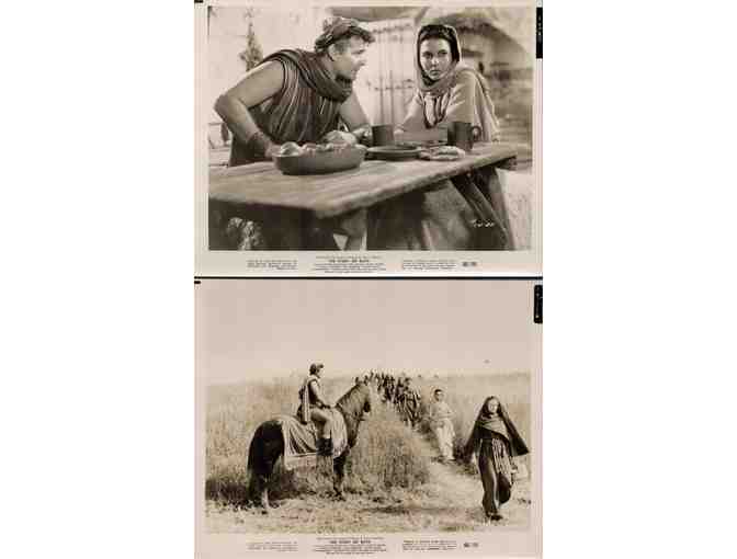 STORY OF RUTH, 1960, movie stills, collectors lot, Stuart Whitman, Viveca Lindfors