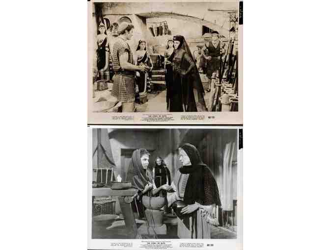 STORY OF RUTH, 1960, movie stills, collectors lot, Stuart Whitman, Viveca Lindfors