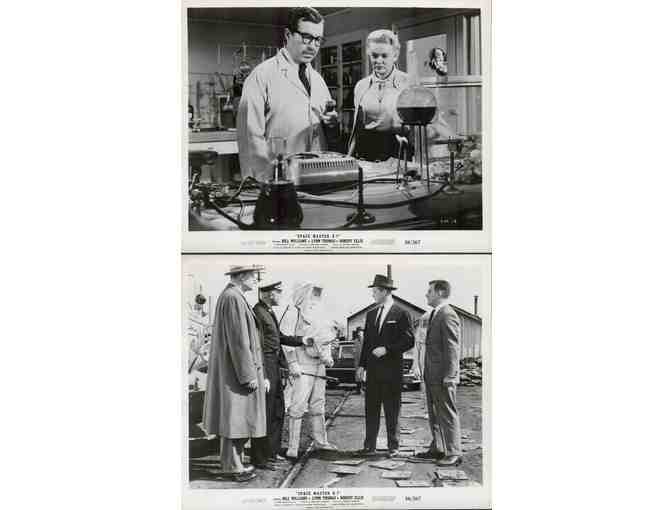 SPACE MASTER X-7, 1958, movie stills, collectors lot, Bill Williams, Lyn Thomas