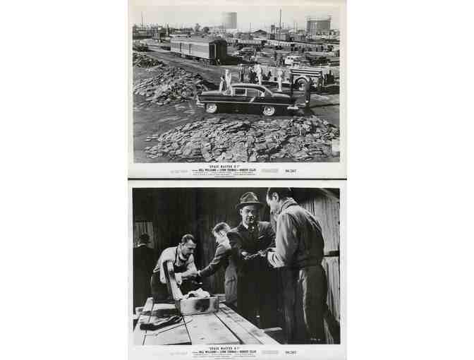 SPACE MASTER X-7, 1958, movie stills, collectors lot, Bill Williams, Lyn Thomas