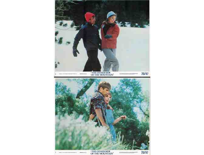 OTHER SIDE OF THE MOUNTAIN, 1975, cards and stills, Marilyn Hassett, Beau Bridges