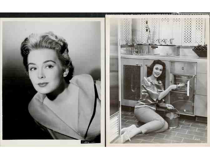 Barbara Rush, group of classic celebrity portraits, stills or photos
