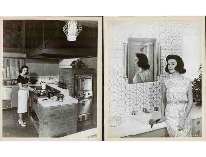 Barbara Rush, group of classic celebrity portraits, stills or photos