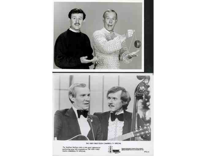 Smothers Brothers, group of classic celebrity portraits, stills or photos
