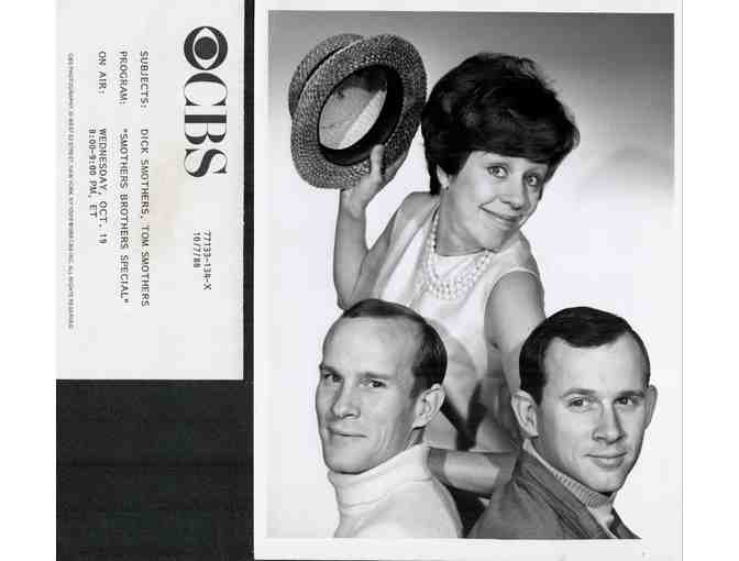 Smothers Brothers, group of classic celebrity portraits, stills or photos
