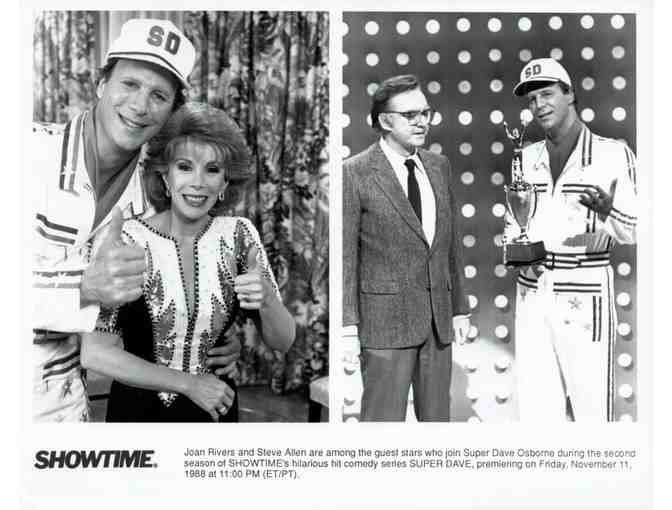 Joan Rivers, group of classic celebrity portraits, stills or photos