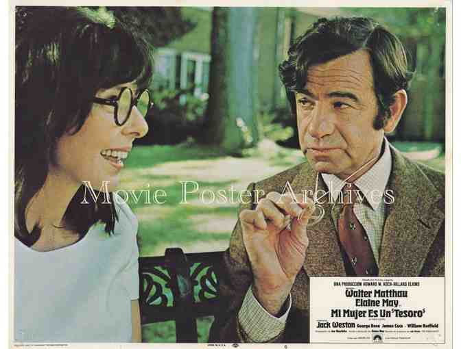 NEW LEAF, 1971, lobby card set, Walter Matthau, Jack Weston, James Coco, Elaine May.