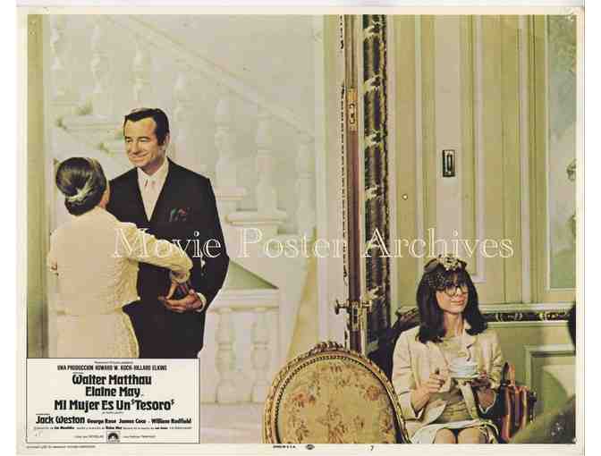 NEW LEAF, 1971, lobby card set, Walter Matthau, Jack Weston, James Coco, Elaine May.