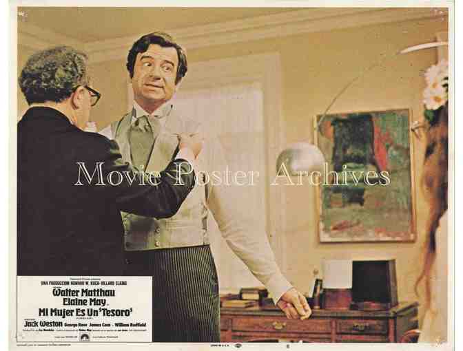 NEW LEAF, 1971, lobby card set, Walter Matthau, Jack Weston, James Coco, Elaine May.
