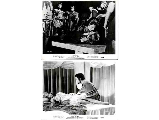 HEROD THE GREAT, 1960, movie stills, Edmund Purdom, Sylvia Lopez