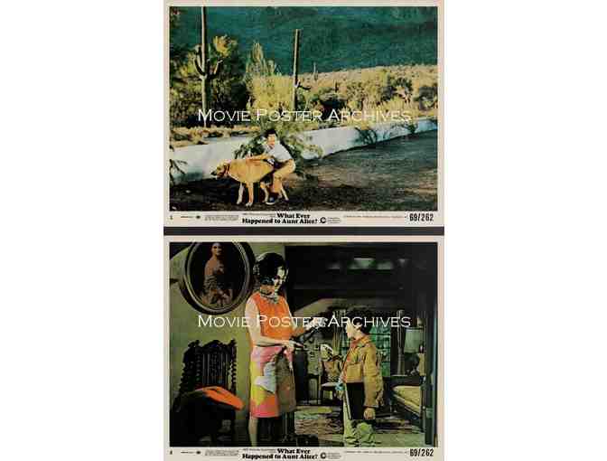 WHAT EVER HAPPENED TO AUNT ALICE, 1969, mini lobby cards, Geraldine Page