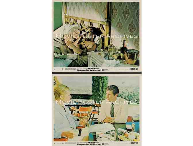 WHAT EVER HAPPENED TO AUNT ALICE, 1969, mini lobby cards, Geraldine Page
