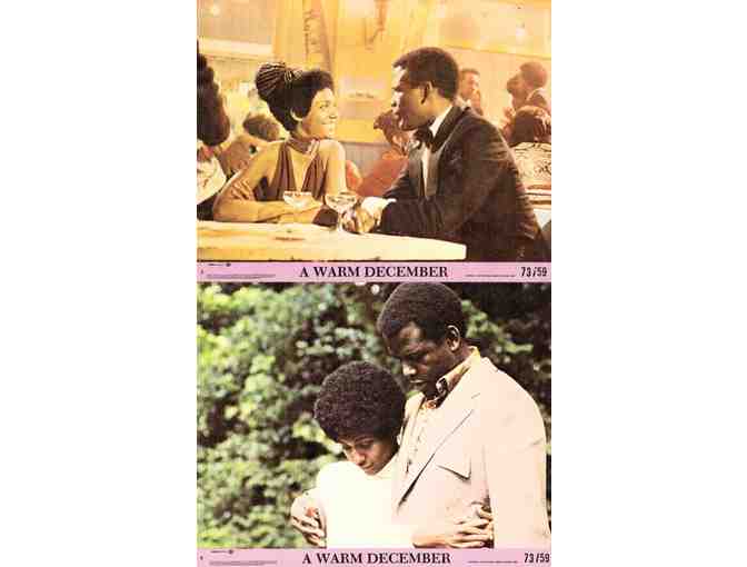 WARM DECEMBER, 1973, collectors lot, Sidney Poitier, Ester Anderson