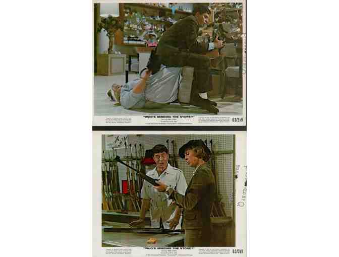 WHOS MINDING THE STORE, 1963, stills and cards, Jerry Lewis, Jill St. John