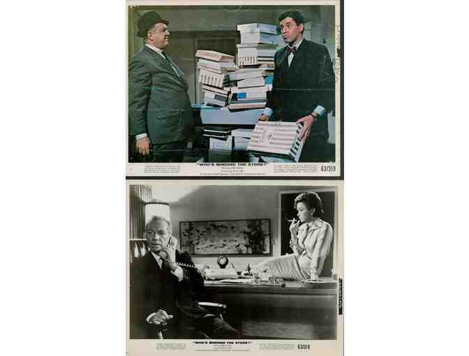 WHOS MINDING THE STORE, 1963, stills and cards, Jerry Lewis, Jill St. John