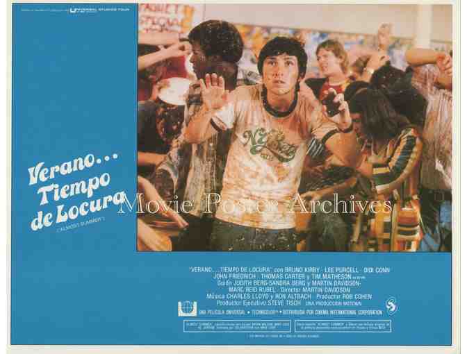 ALMOST SUMMER, 1978, lobby card set, Bruno Kirby, Tim Matheson