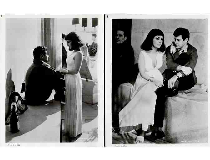 CLEOPATRA, 1964, movie stills, Elizabeth Taylor, Richard Burton