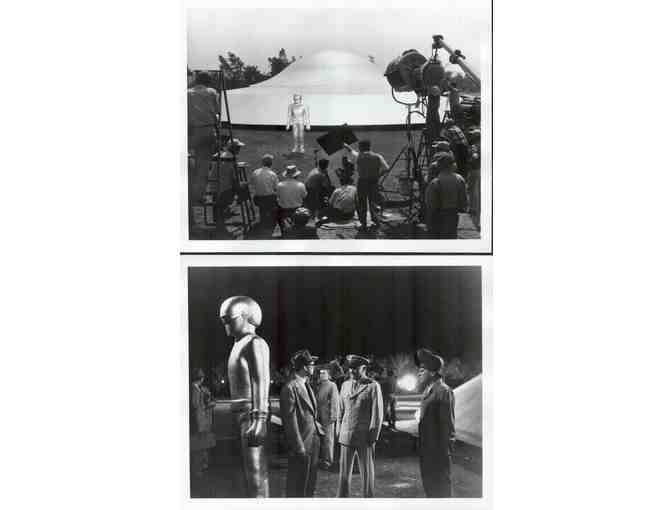 DAY THE EARTH STOOD STILL, 1951, movie stills, collectors lot, Michael Rennie